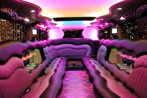 H2 Hummer Limousine interior